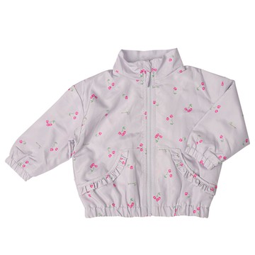 akachan honpo - 防風外套-櫻桃-紫色