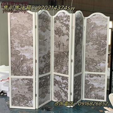 ~定制北歐式簡易實木定制屏風隔斷折疊客廳移動臥室背景墻遮擋現代簡約定制 屏風櫃 屏風 隔間 客廳 玄關櫃 隔板 屏風架訂製 可付費上門安裝