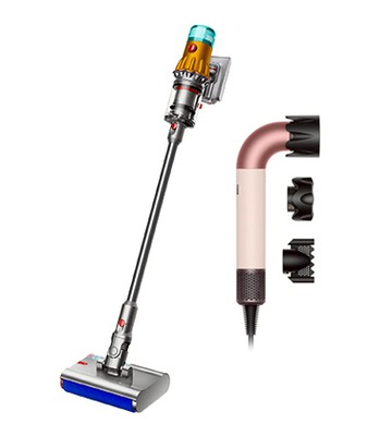 【多入採購超值組合】Dyson V12s Detect Slim Submarine™ 乾濕全能洗地吸塵器 (黃色)