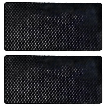 FANCY LIFE 汽車防滑墊 大款(27 x 15cm) 黑色 2個