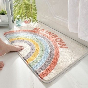 浴室吸水地墊衛生間門口防滑墊子廁所腳墊進門臥室地毯家用衛浴墊