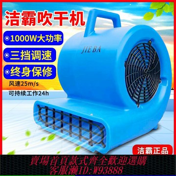 {台灣公司貨 可打統編}潔霸BF533/534/535地面地毯強力吹干機酒店商場吹地機廁所吹風機