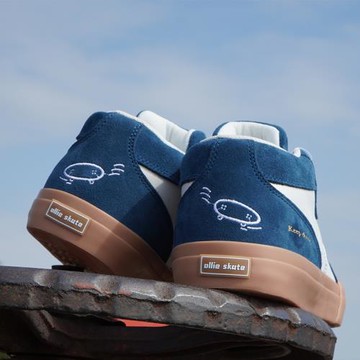 頑刻ollieskate中幫德訓滑板flip mid耐磨帆布翻毛皮男女運動板鞋