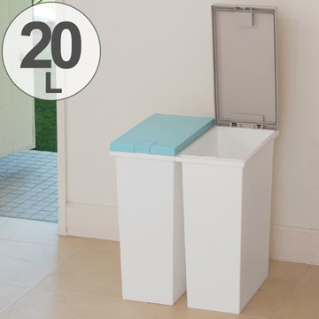 【this-this】日本TONBO｜NEO系列單手按壓式分類垃圾桶20L