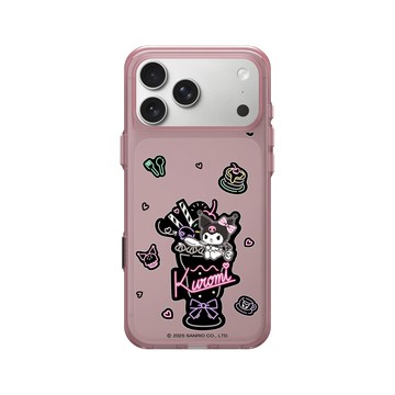 iPhone 17 Pro Max Clear (相機按鈕) 晶醺玫 - 三麗鷗-酷洛米 Kuromi - 大快朵頤