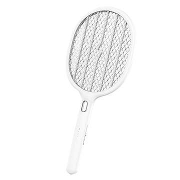 安寶三層網充電式電蚊拍/電量顯示型/AB-9980/支