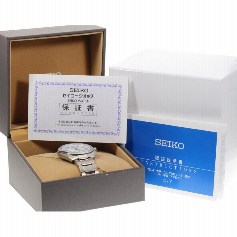 ☆美品☆箱保付【SEIKO】セイコー ブライツ SAGZ079 7B24-0BH0 ...