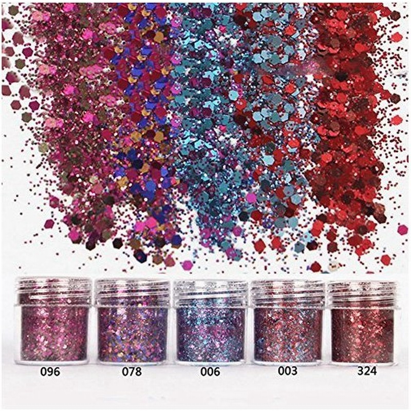Kingsie グリッター 容器入り キラキラ ネイルパーツ ネイルアート ラメグリッター ラメパウダー 顔 ボディ ヘア 通販 Lineポイント最大0 5 Get Lineショッピング