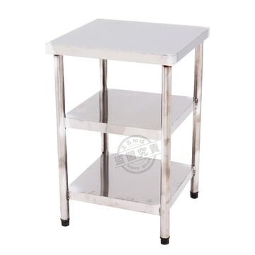 【Abis】豪華升級版三層430不鏽鋼桌/料理桌(51X51CM)-1入