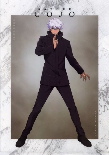 五條悟A4文件夾咒術迴戰POP UP STORE涉穀事變-CLIMAX-