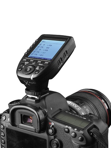 神牛godox xpro佳能sony索尼尼康尼康TTL無線引閃器高速同步器佳能尼康索尼無線通用相機引閃器閃光燈附件