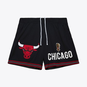 Mitchell & Ness NBA TEAM ORIGINS 7in MESH SHORTS - CHICAGO BULLS 男 短褲 BT9267-CBUBLCK