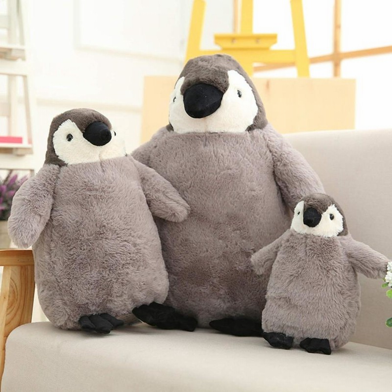 ペンギン ぬいぐるみ もふもふ抱き枕 penguin ふわふわ 添い寝枕