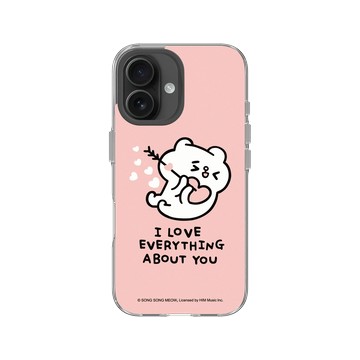 iPhone 16 Clear 透明 - 爽爽貓 Song Song Meow by SECOND - I Love everything about you (hug版)