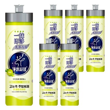 淨新科技 高濃縮洗碗精 B064 綠茶  6瓶  240ml