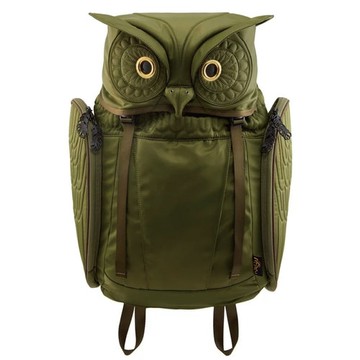 Morn Creations｜正版大角貓頭鷹後背包 OW-101-GN 綠色 (XL)