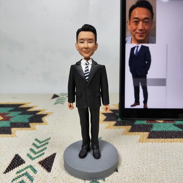 客制化人物公仔 人偶 3D人像畫 似顏繪 肖像 定制 紀念 生日 老闆