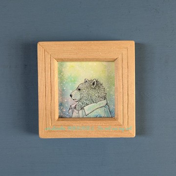 【迷你畫框原畫】Casual・Hamutsu (輕咬)