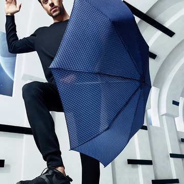 Knirps德國紅點傘｜T.200 自動開收傘-Mercury Navy