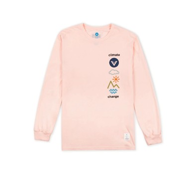 VAST Climate 長袖上衣 / 粉紅色