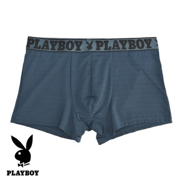 【PLAYBOY】極速吸濕彈性貼身平口褲-綠