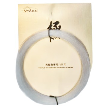 台灣 AMiKA 極 TRIPLE STRENGTH尼龍線  透明色  100m  1個