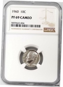 【品質保証書付】 アンティークコイン NGC PCGS 1960年 プルー