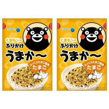 日本海水 熊本熊 雞蛋風味拌飯料  2個  25g