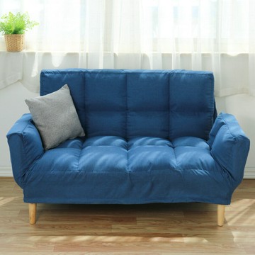 APP下單享點數9% 北歐懶人沙發榻榻米小戶型沙發床簡易臥室女單雙人可折疊沙發躺椅