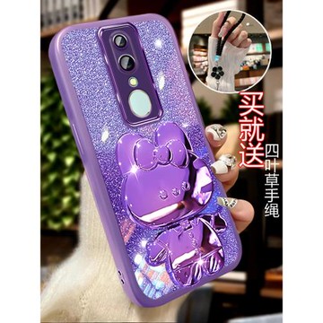 OPPOA9防摔手機殼PCAM10透明硅膠oppoa9帶鏡頭膜一體全包0pp0opop網紅高顏值女oppa9翻蓋化妝鏡支架ooppopo套