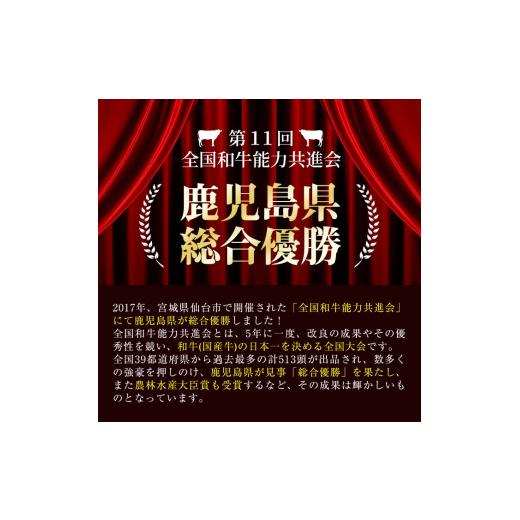 ふるさと納税 鹿児島県 志布志市 b0-087 鹿児島県産黒毛和牛肩ロース・モモ・国産ホルモンの焼肉3種セット＜計1kg＞