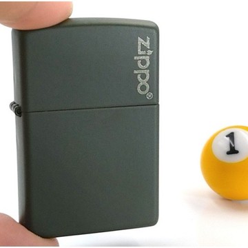 原廠正品附發票 美國 ZIPPO打火機 (軍綠消光烤漆-型號221ZL) ✦球球玉米斗✦