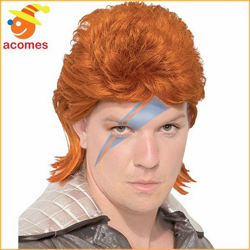 デビット ボウイ コスプレ 大人用 ウィッグ ハロウィン かつら ７０年代 ８０年代 イベント パーティー デヴィッド 音楽 ロック ポップス 通販 Lineポイント最大0 5 Get Lineショッピング