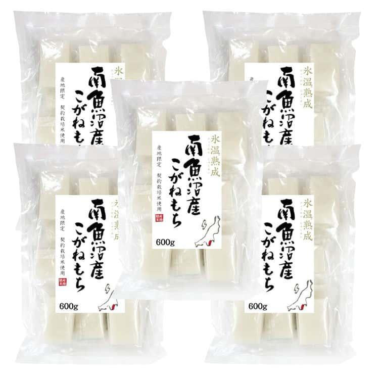 新潟 雪蔵氷温熟成 南魚沼産こがねもち 600g×5 ※離島は配送不可