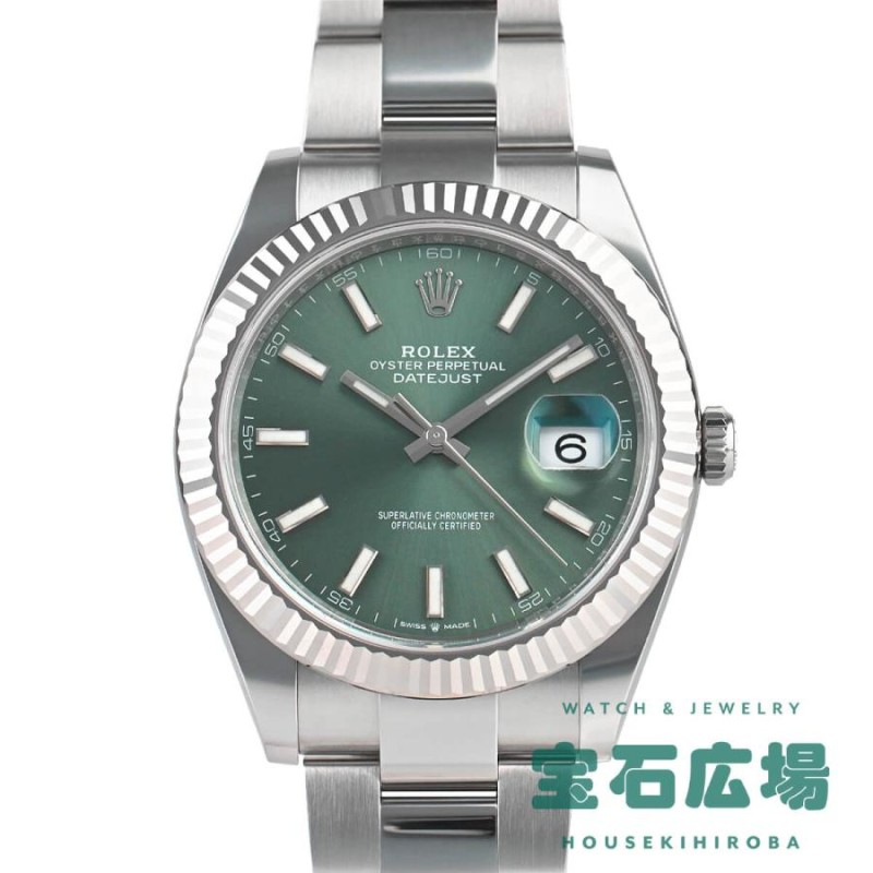 ロレックス ROLEX デイトジャスト41 126334 新品 メンズ 腕時計 | LINEショッピング