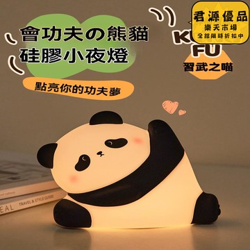 小夜燈 熊貓小夜燈 創意小夜燈 小眾小夜燈 高級感小夜燈  床頭燈 氛圍燈 夜燈 氣氛燈 拍拍燈