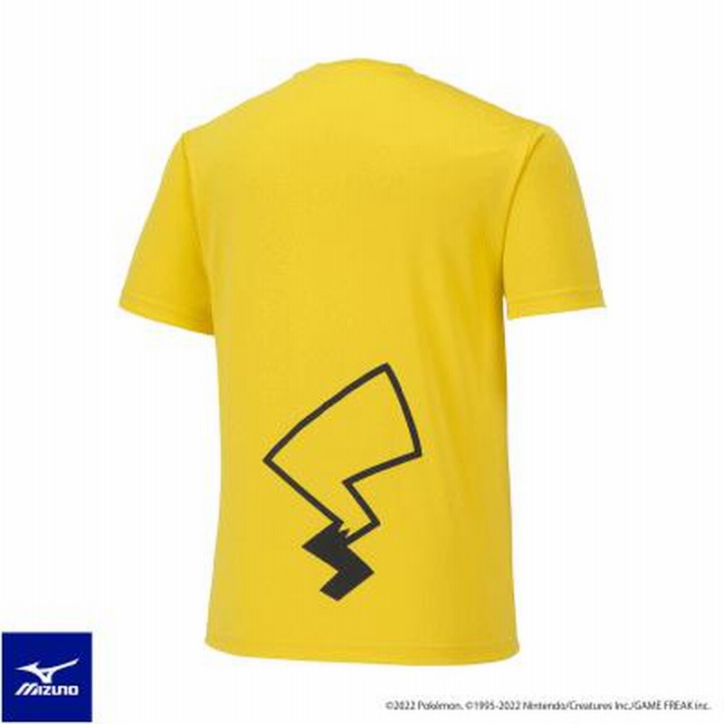 MIZUNO ミズノ ポケモン ピカチュウTシャツ 半袖シャツ バドミントン