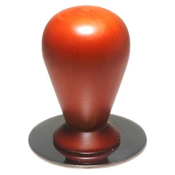 金時代書香咖啡  TIAMO 木柄填壓器 54mm 摩卡壺專用  HG2588