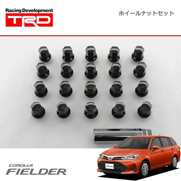 TRD ナットセット カローラフィールダー NKE165G ZRE162G NRE161G NZE161G 17/10〜19/9  16インチホイール付車のみ 除くキー付ホイールナット(純正用品)付車 | LINEブランドカタログ