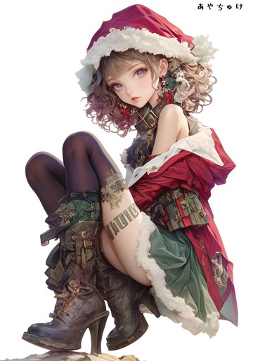 【11月新品】07-105-0174 人物貼紙 冬日女孩