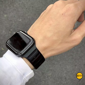 硅膠錶帶 運動氟橡膠 適用於 Apple Watch 11 10 9 8 7 6 SE 蘋果替換錶帶 42mm 46mm