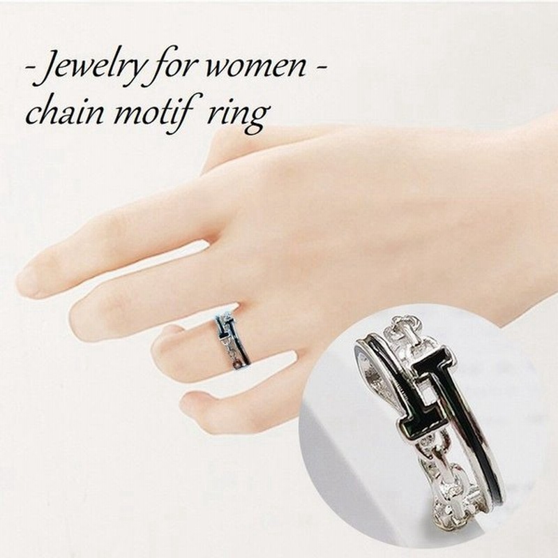 指輪 リング チェーン 鎖 バックル レディース アクセサリー ジュエリー お洒落 かわいい シンプル シルバーカラー バックオープン 2連風 通販 Lineポイント最大get Lineショッピング