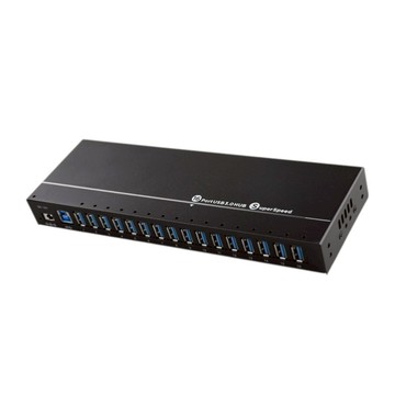 易控王 USB3.0 16PORT HUB 16孔集線器 (40-732-05) Econtrol-U30-16P12V