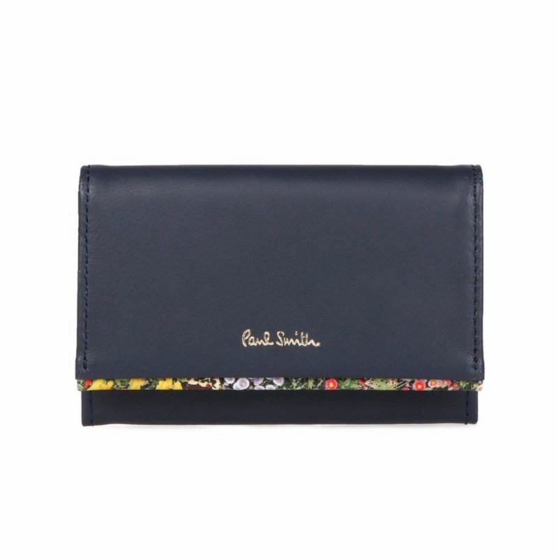 ポールスミス Paul Smith ガーデンフローラルトリム 名刺入れ カード