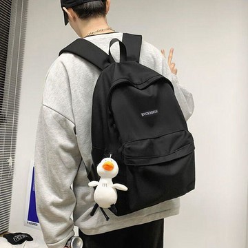 韓系簡約後背包💎雙肩揹包男女休閒大容量電腦包初高中大學生書包簡約旅行防水百搭學生大容量書包 防水百搭背包 書包 雙肩包