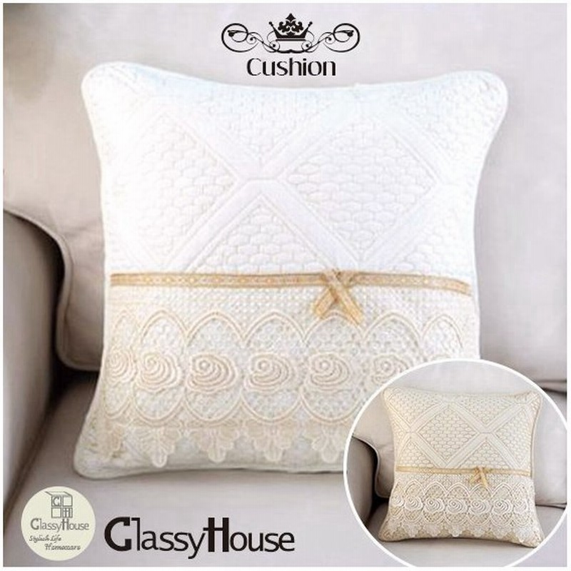 クラッシィハウス 45センチクッション エレガントで可愛いお洒落クッション エレガンティ 格子柄クッション 通販 Lineポイント最大0 5 Get Lineショッピング