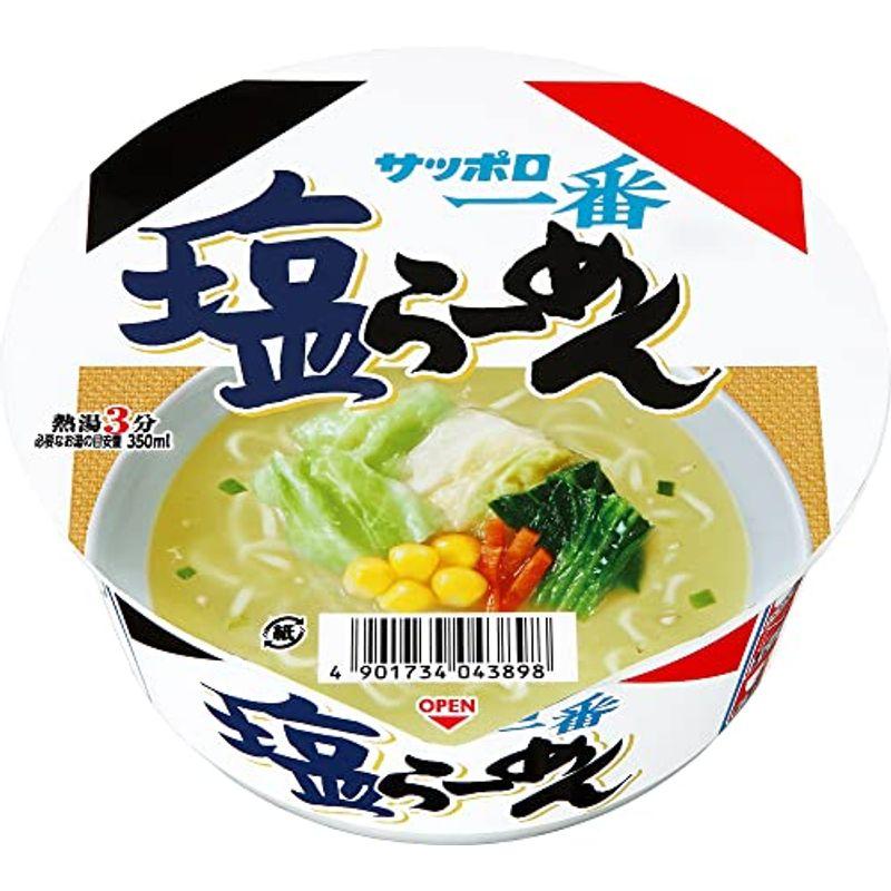 サッポロ一番 塩らーめん どんぶり 75g×12個