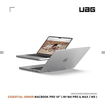 UAG Macbook Pro 14吋(2021-2025)耐衝擊輕量保護殼-透明