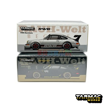 『 單位日貨 』SGT6 限定 TARMAC Works 1/64 RWB 930 Backdate 烏日展覽館迷你場景