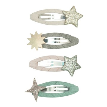 Mimi & Lula｜AW23_小夢想家-閃耀星星滴答夾4入